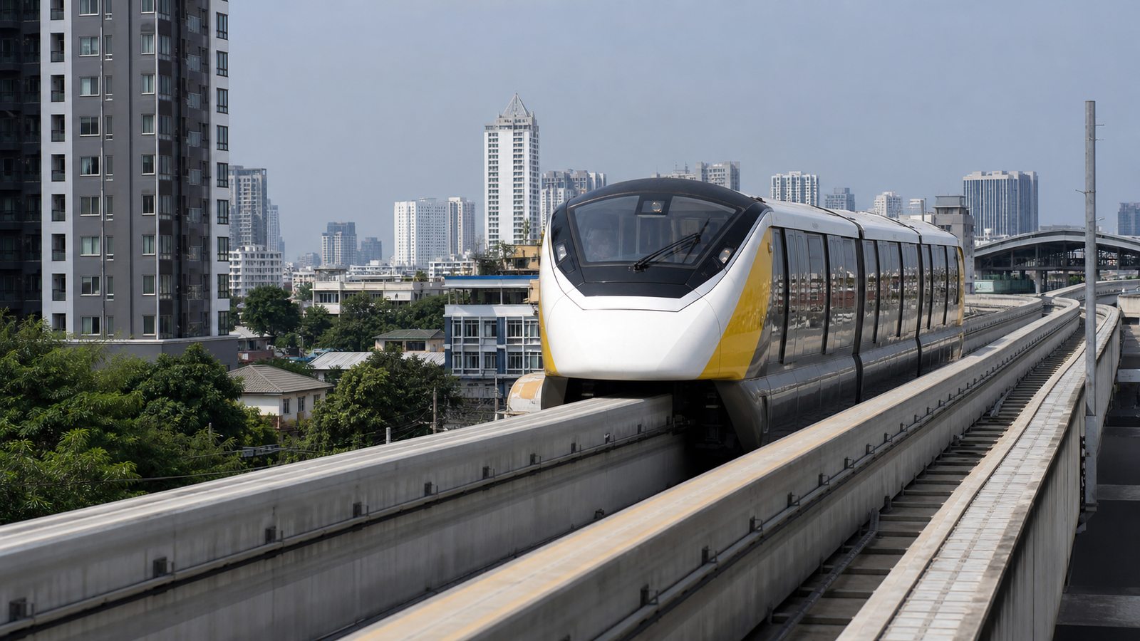New Bangkok Yellow Line Connection