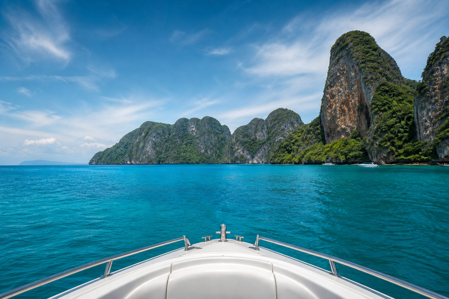 The Phi Phi Islands Tour Route