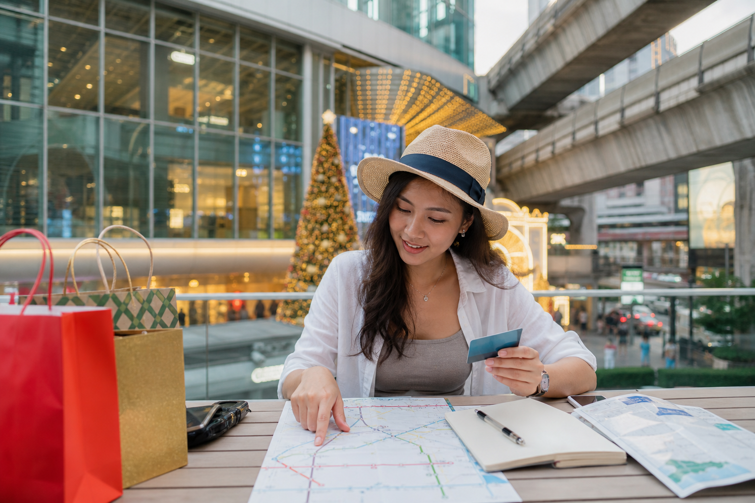 Planning Bangkok Festive Shopping by BTS and MRT