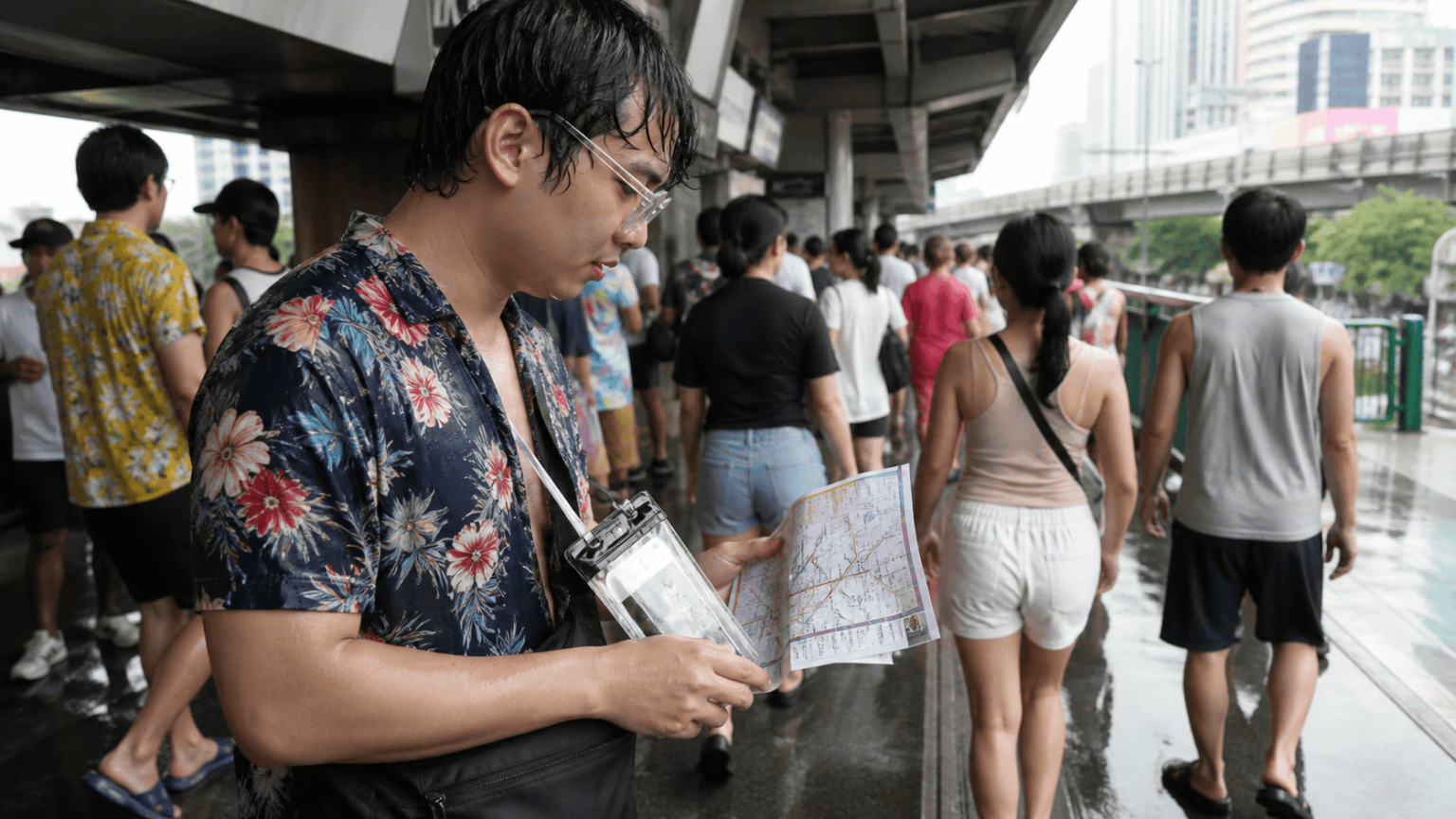 Planning Transport and Crowd Safety