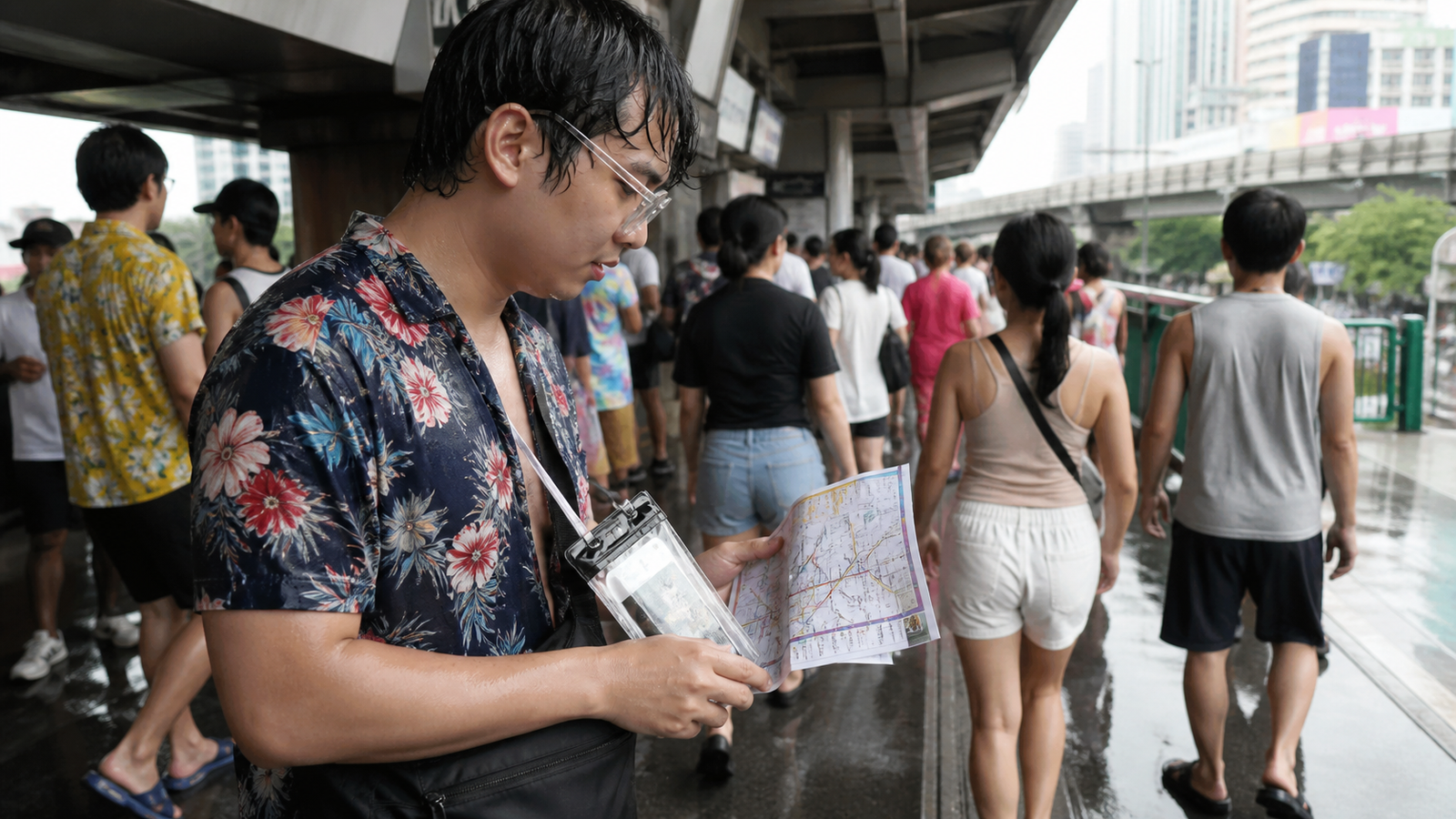 Planning Transport and Crowd Safety