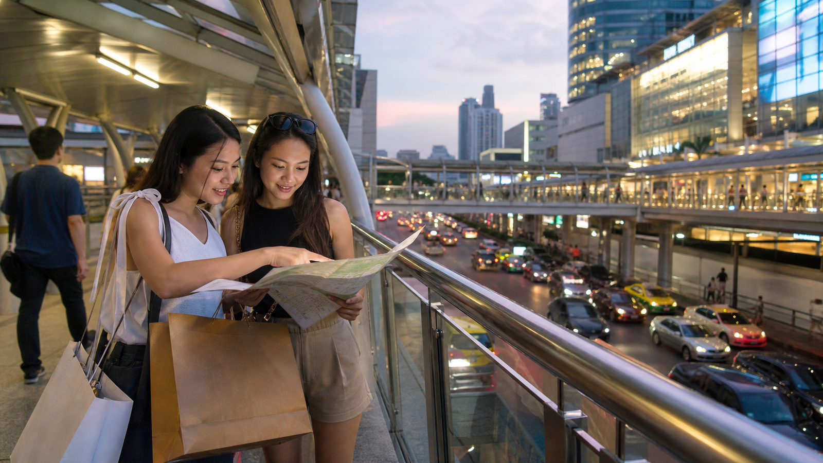 Planning a Bangkok Shopping Route
