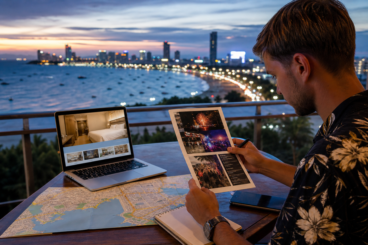 Planning a Pattaya New Year or Festival Night