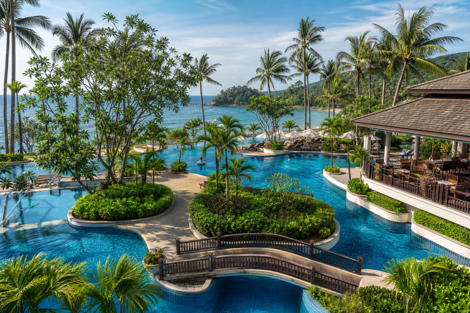 Pools, Restaurants, and Resort Facilities