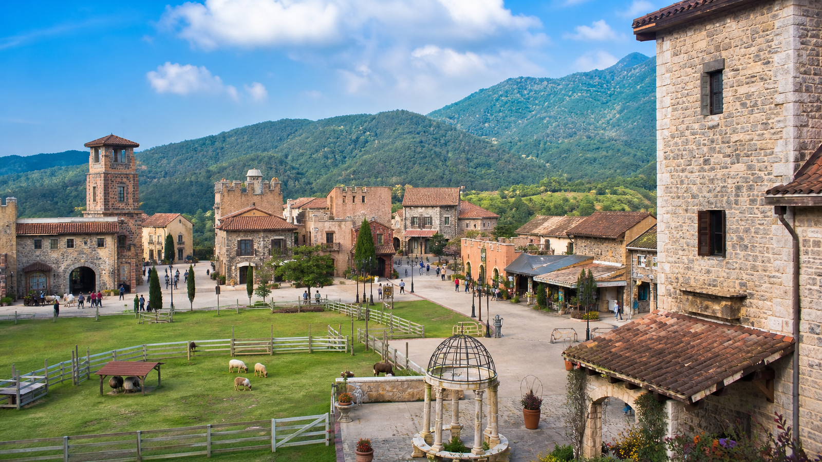 Primo Piazza Italian Village and Animal Farm