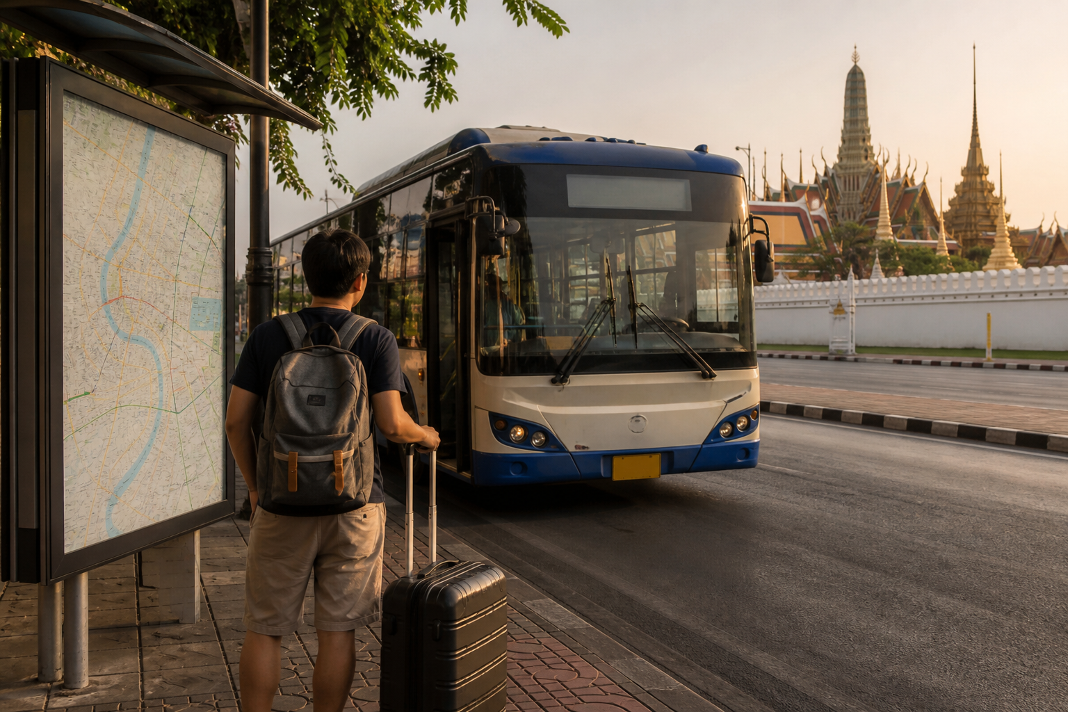 S1 Bus to Khao San Road and Other Low-Cost Routes