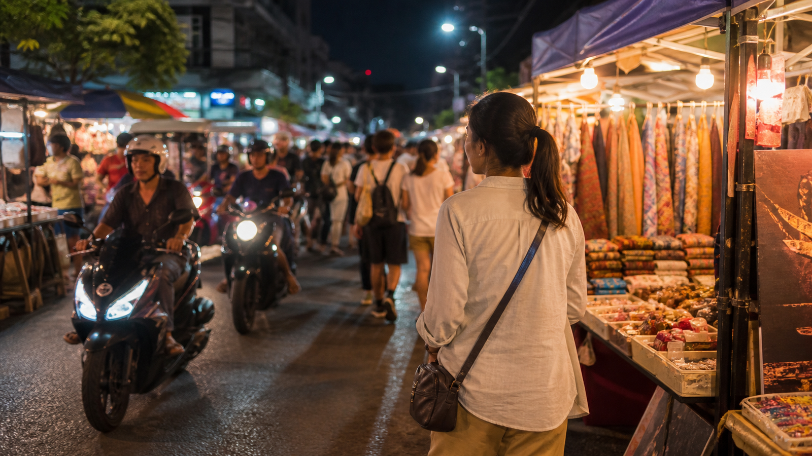 Safe and Responsible Night-Market Shopping