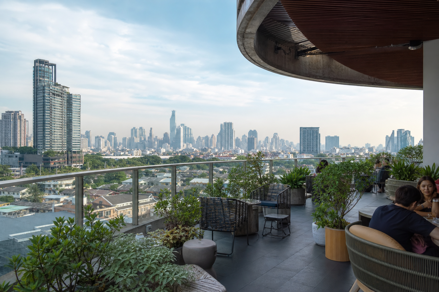 Visit Samyan Mitrtown and Its Rooftop
