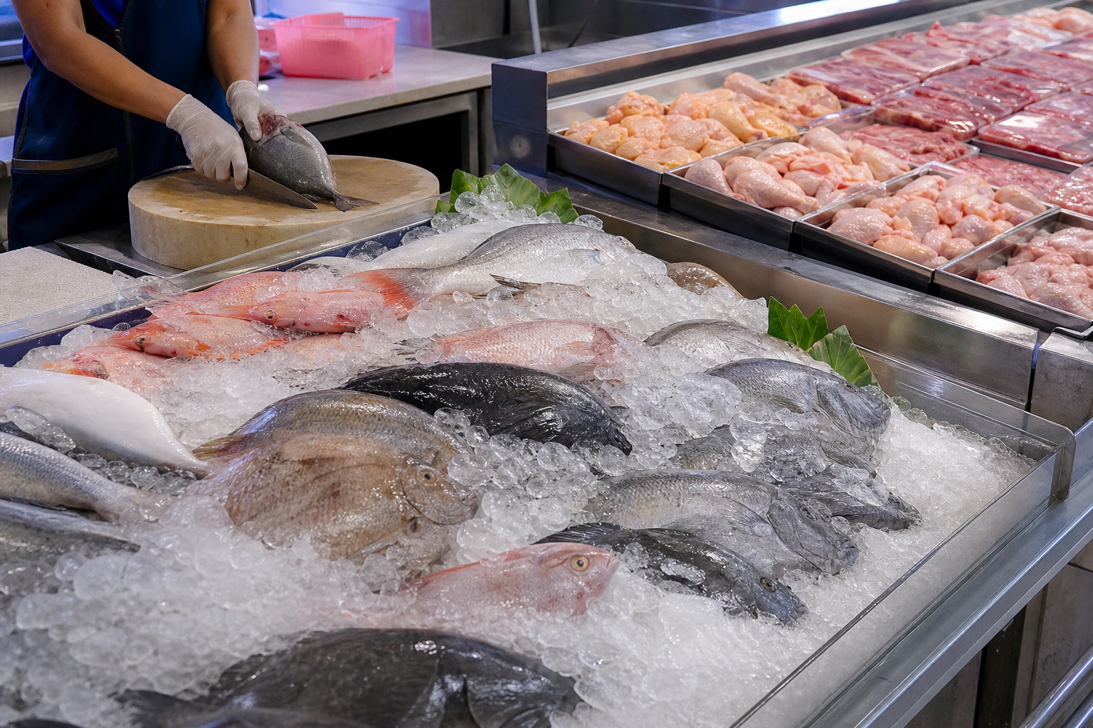 Seafood, Chicken, and Beef: Comparing Protein Prices