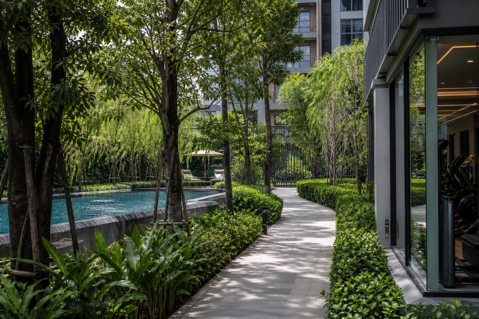 Shared Facilities and Quiet Residential Communities