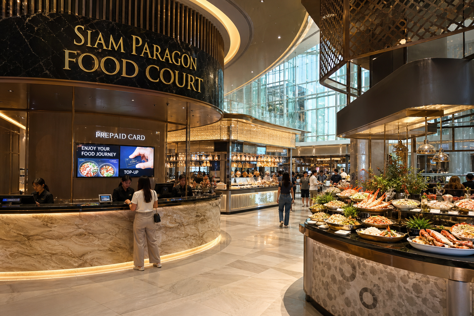Eat at Siam Paragon Food Court