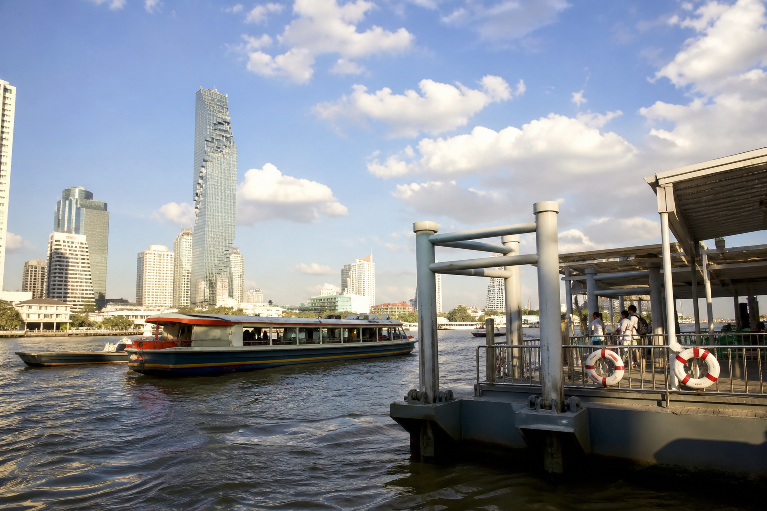 Silom and Chao Phraya River Connections