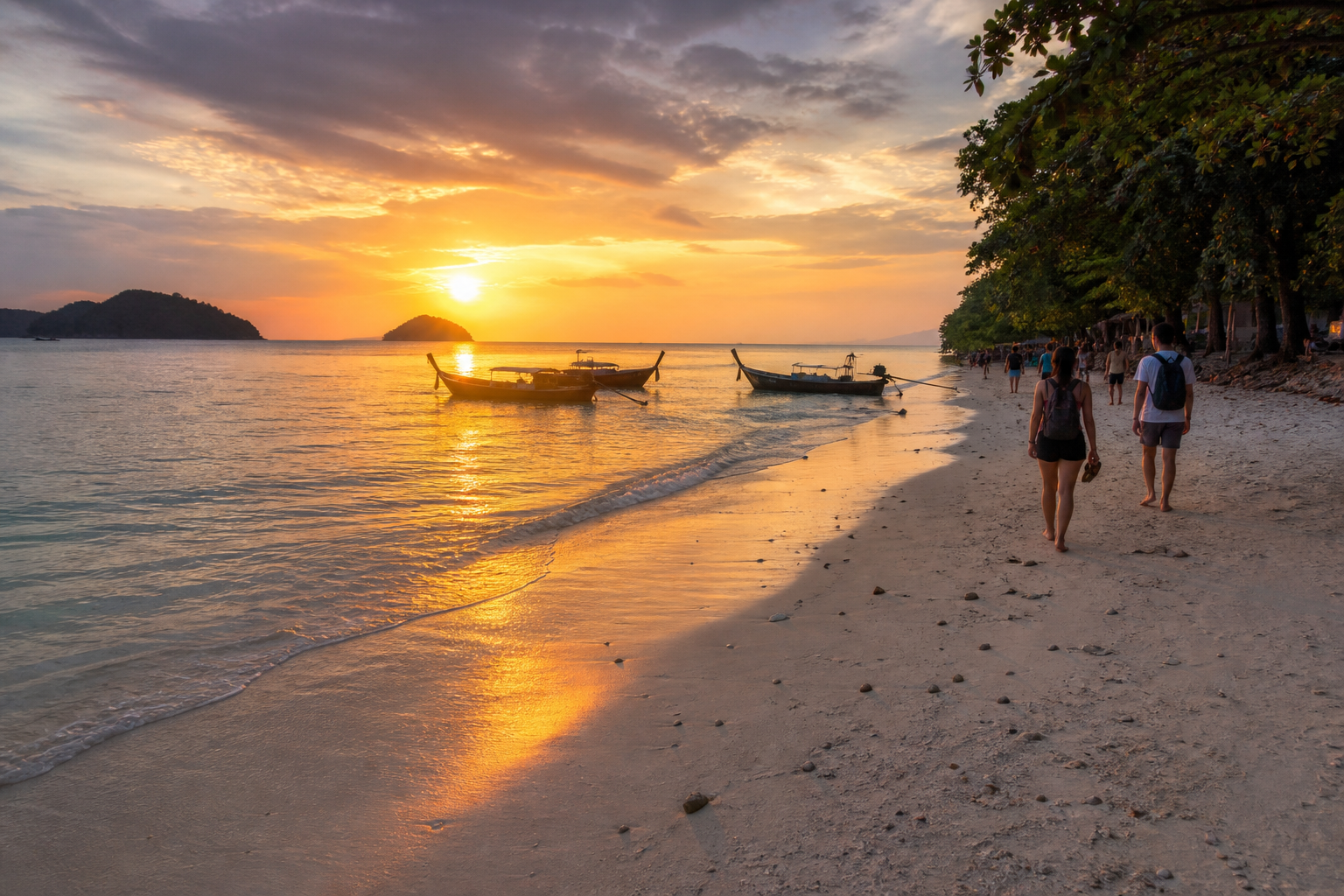 Sunset Beach, Food, and Responsible Island Travel
