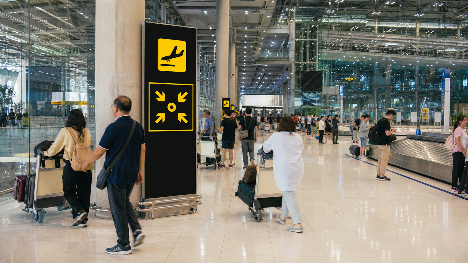 Suvarnabhumi Airport Money Exchange and SIM Cards