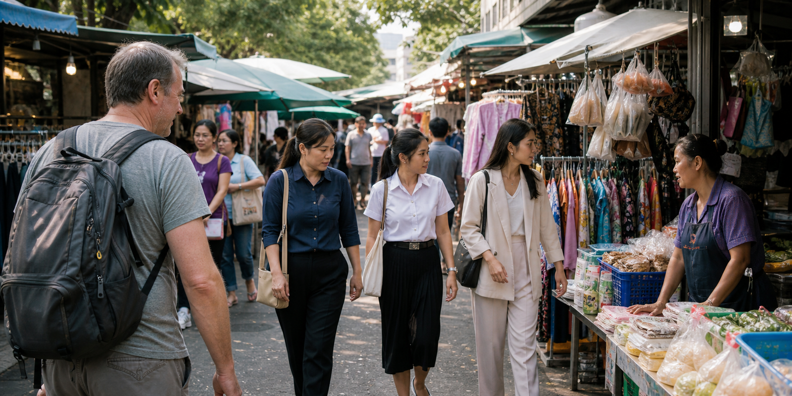 Thai Friendly Connections from Krabi to Chatuchak Market
