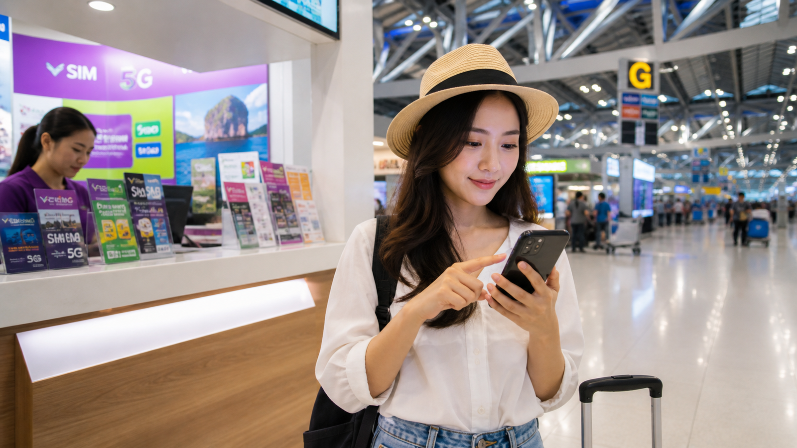Buy a Thailand SIM Card and Use Airport Wi-Fi