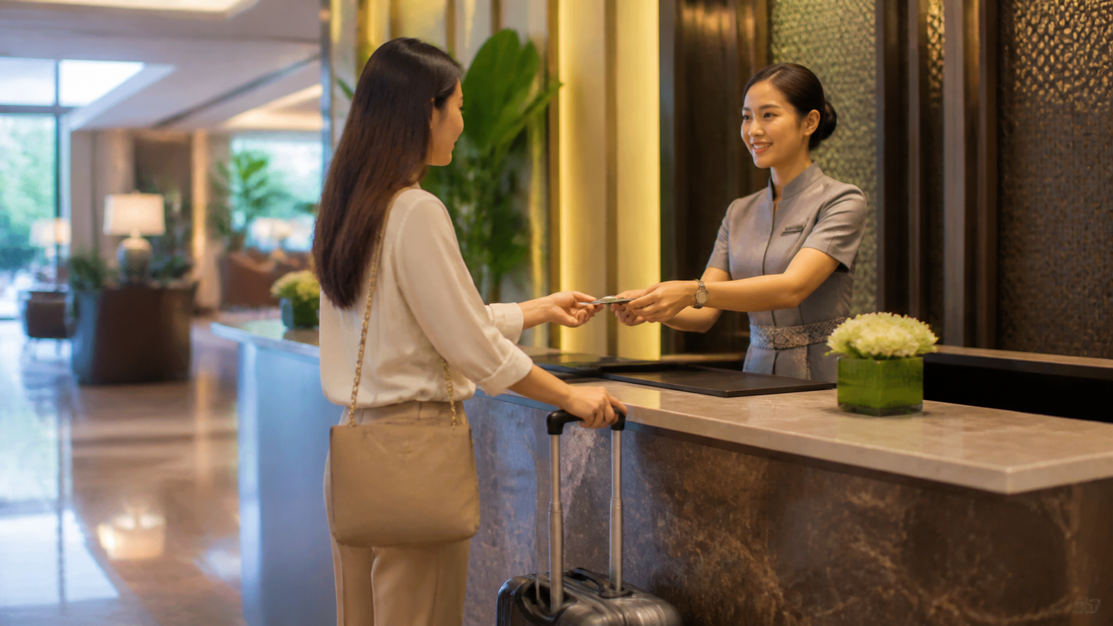 Check In and Ask About Hotel Details