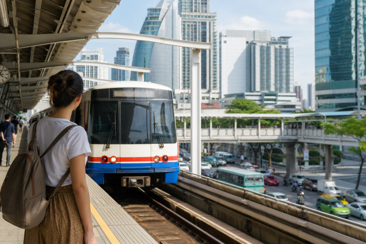 Use Visible Routes and Public Transport