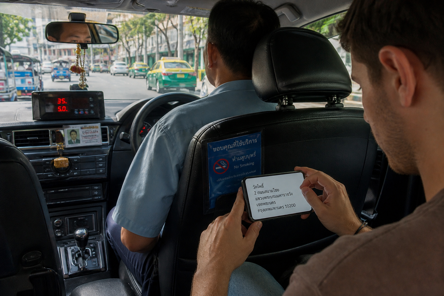 Ask Taxi Drivers to Use the Meter