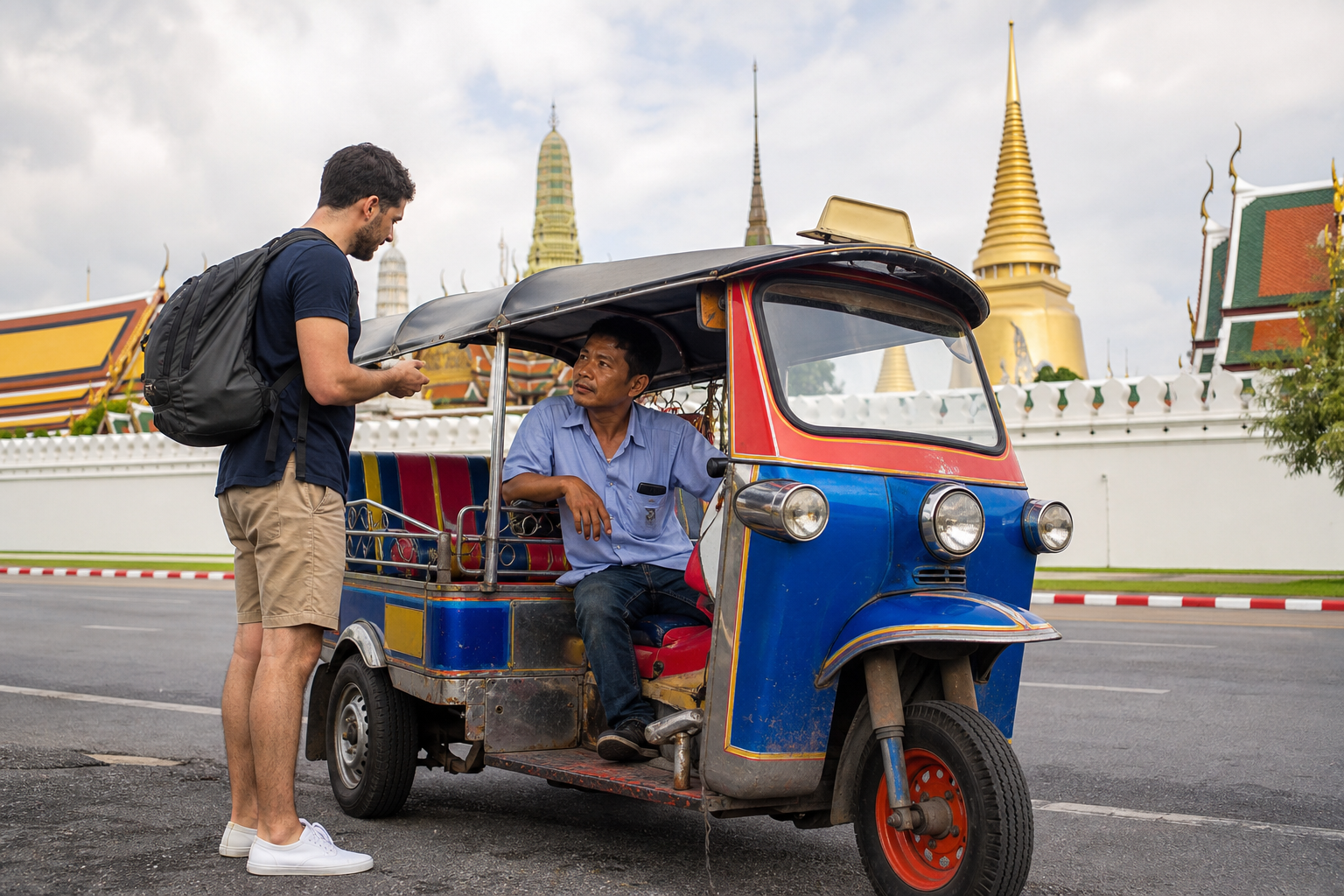 Negotiate Tuk-Tuk Prices Before Riding