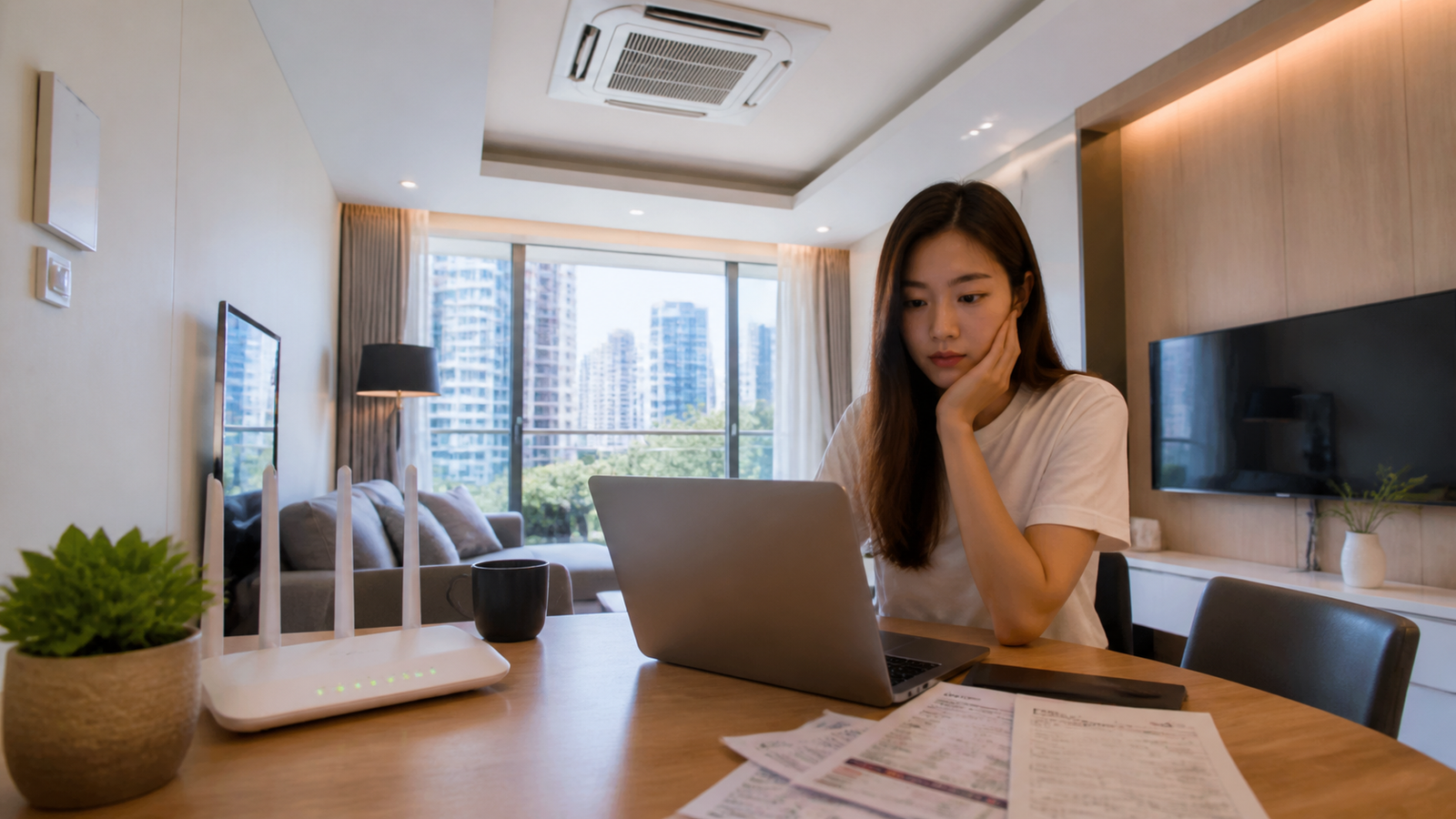 Utilities, Air Conditioning, Phone, and Internet