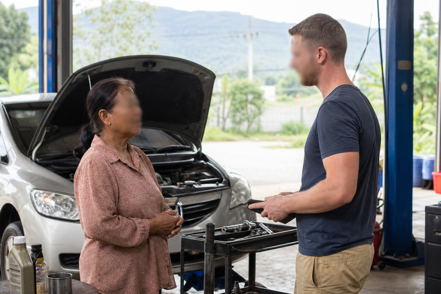 The Woman from Phetchabun and Her Car Repairs