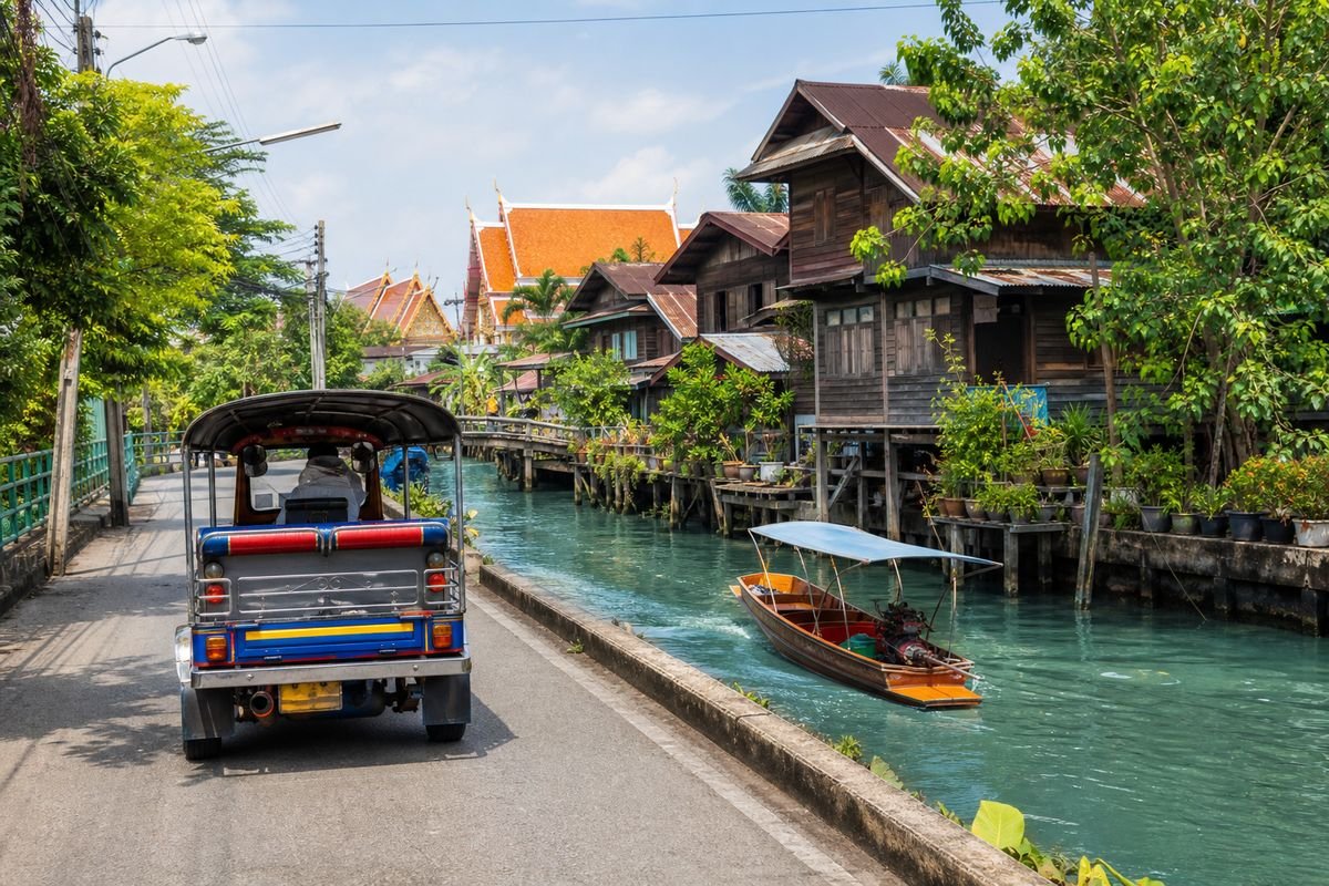 Tuk Tuk Tours and Bangkok's Canals