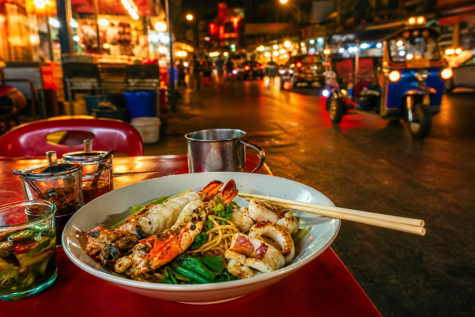 What to Eat in Yaowarat After Dark