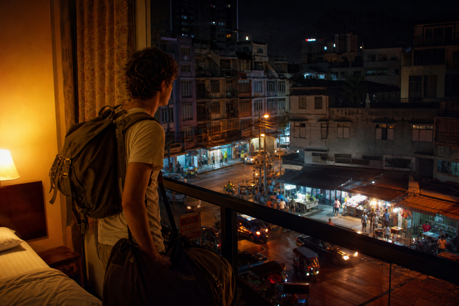 A 22-year-old backpacker's first night in Bangkok in 1980