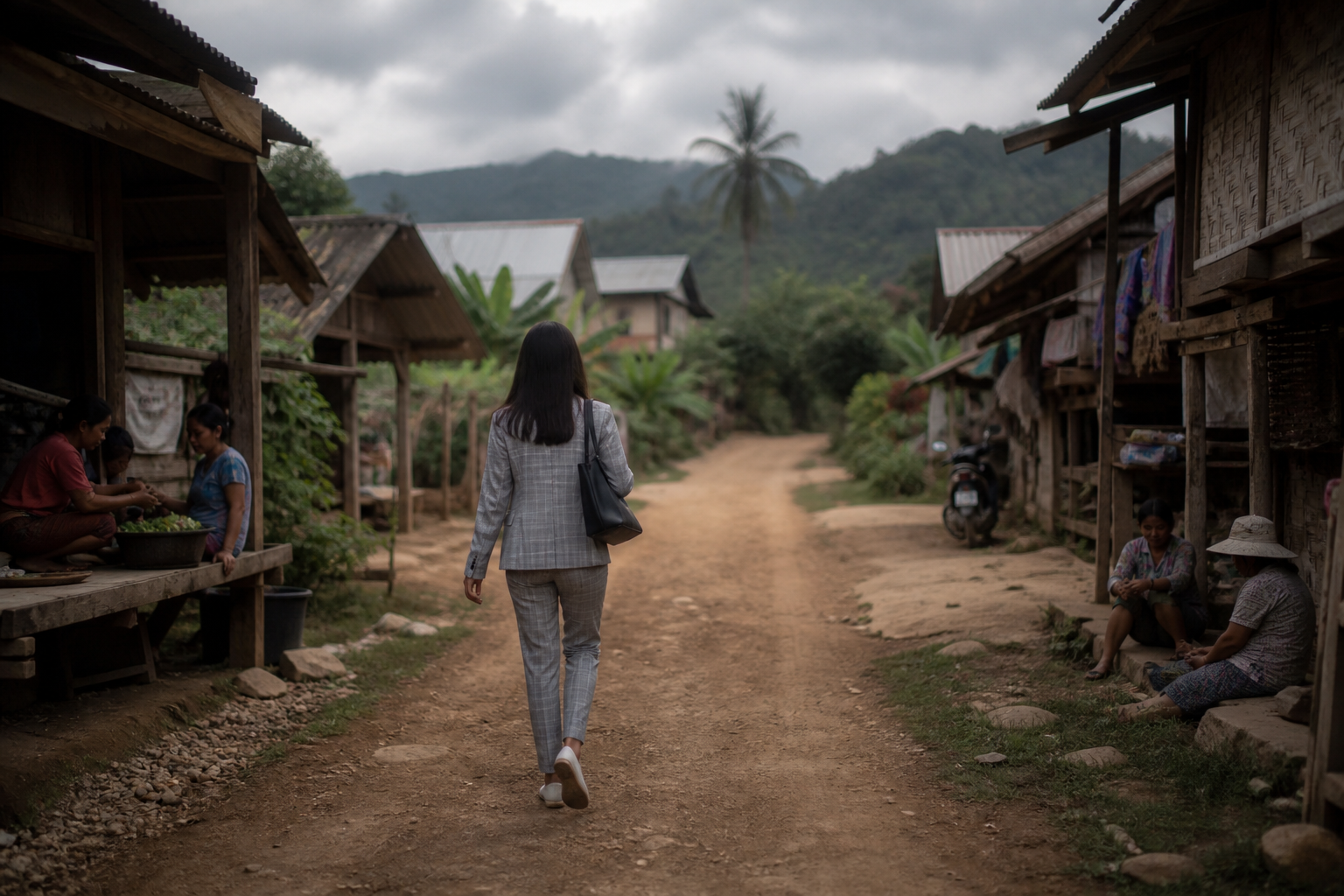 A Different Person in the Village