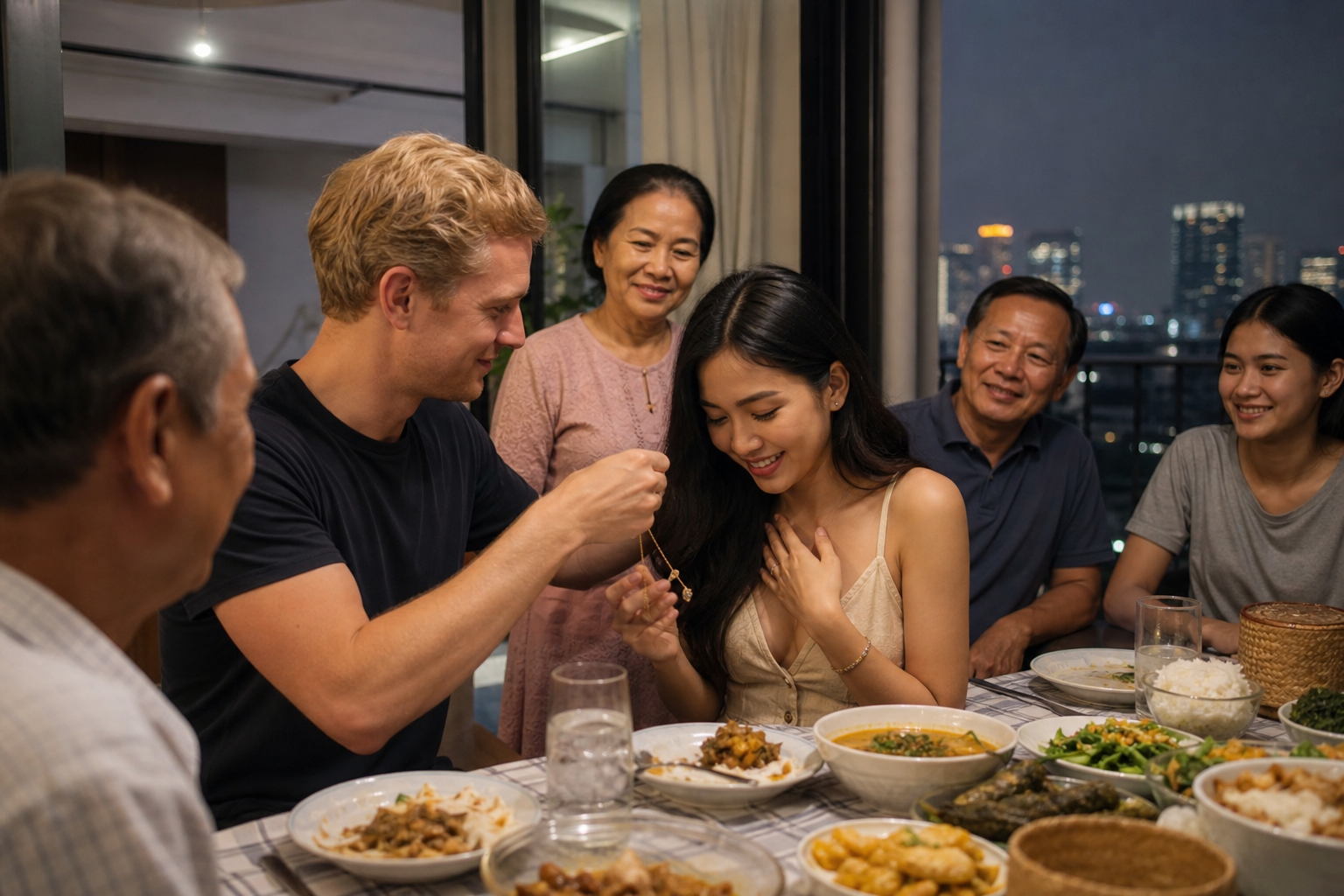 A Final Dinner Before Dubai