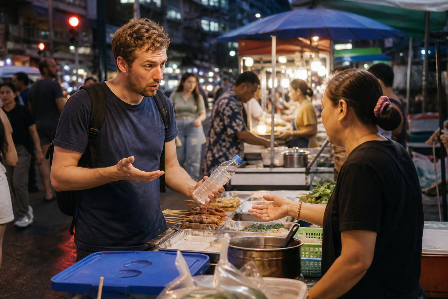 A Five-Baht Water Scam in Thailand