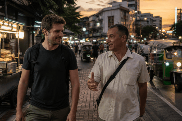 A Local Guide Leads Him from Sukhumvit to Soi Cowboy