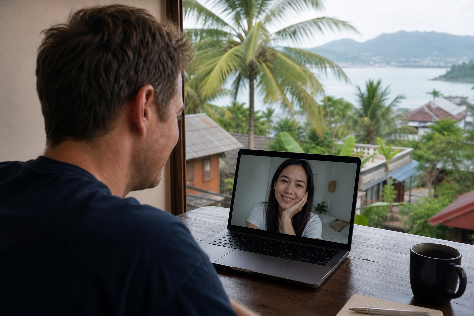 A Long Distance Romance That Began in Thailand