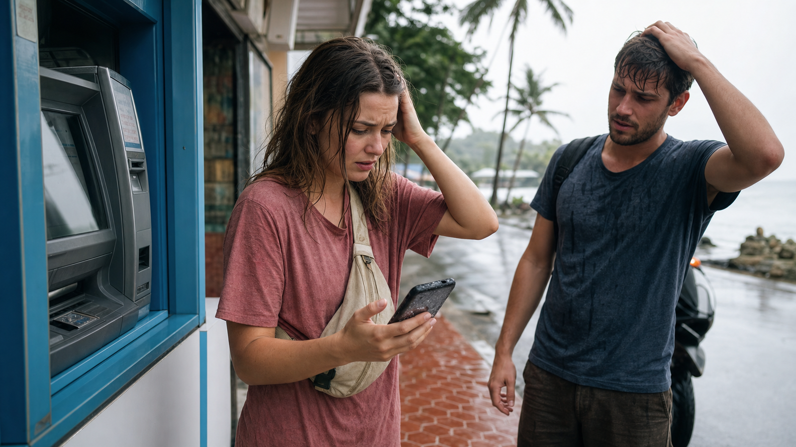 A Lost ATM Card and a Wet Phone