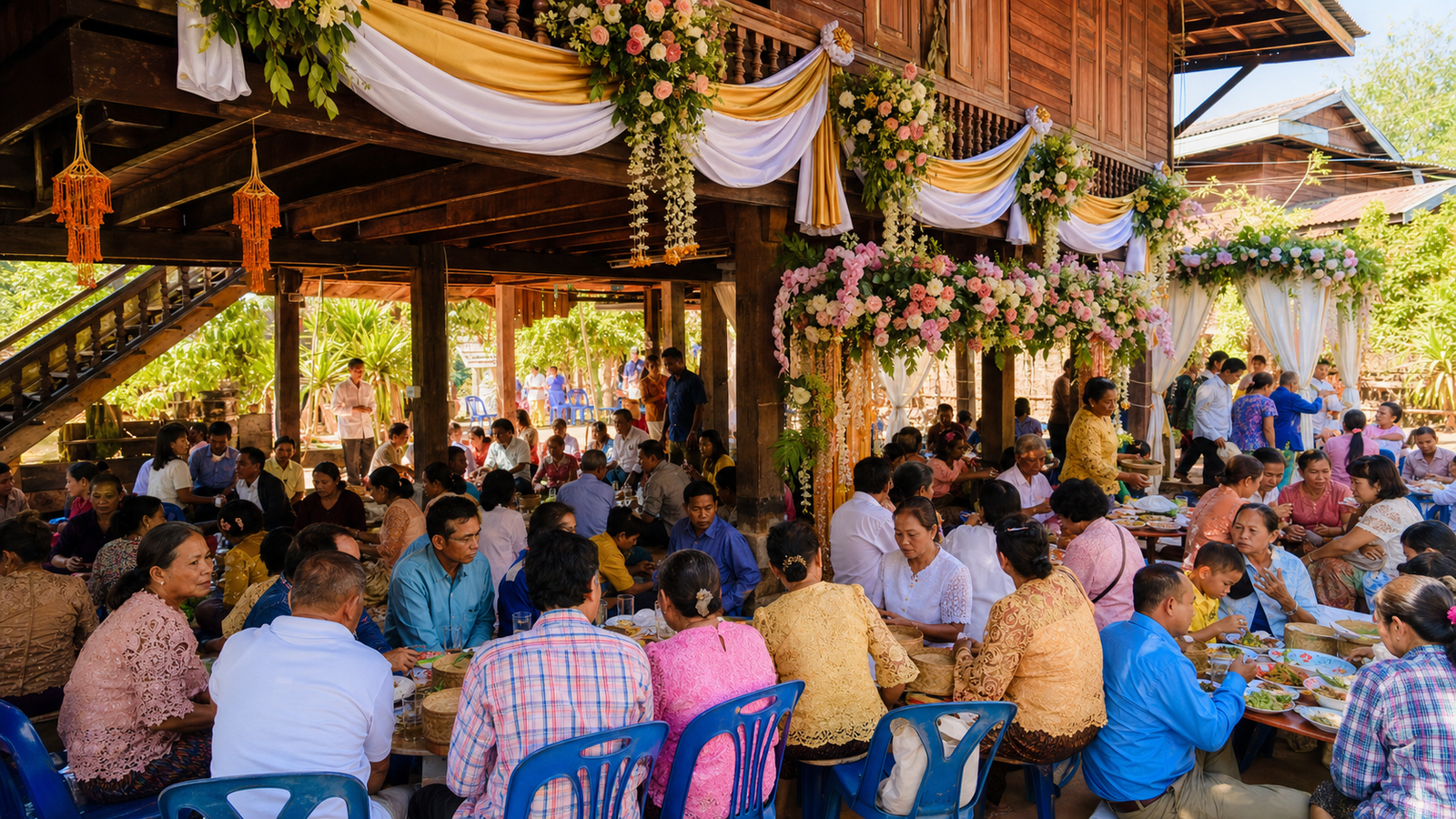 A Thai Wedding Reception Brings the Family Together