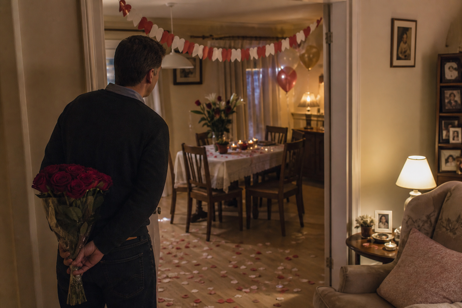 A Wedding Anniversary Surprise Leads to Suspicion