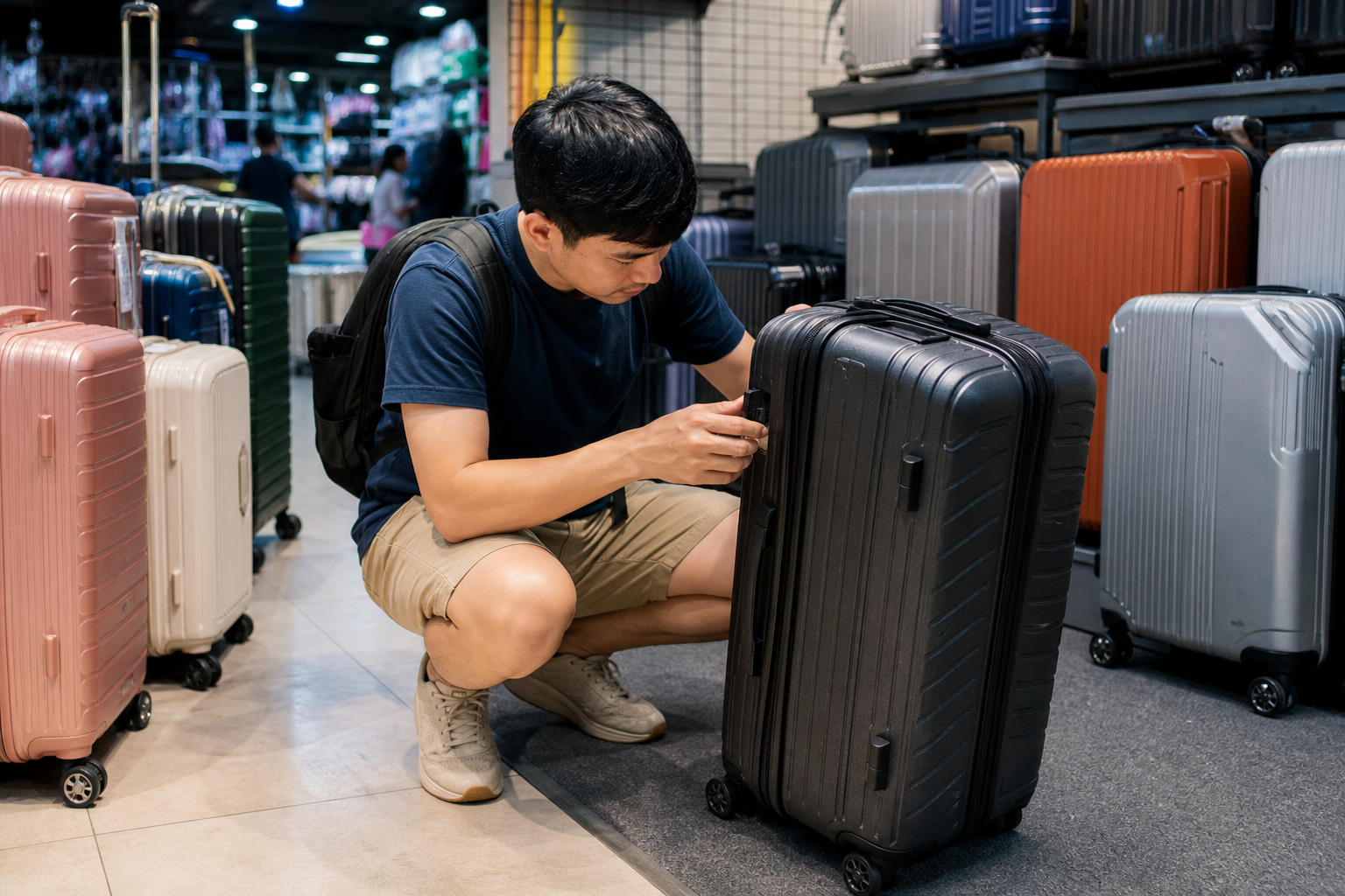 Copy Luggage at MBK