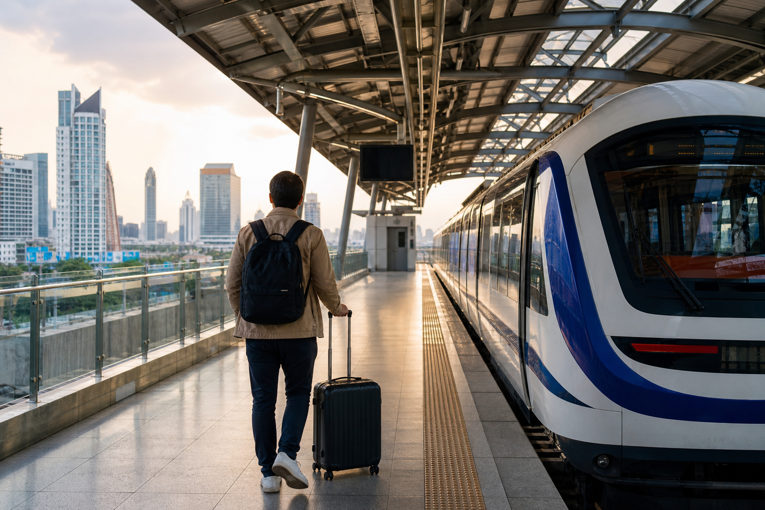 Airport Rail Link to Bangkok