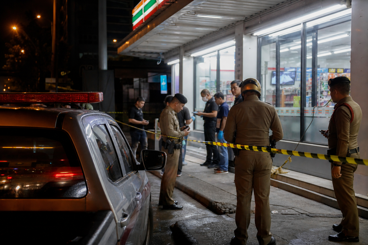 American man charged after attack on Bangkok police officer