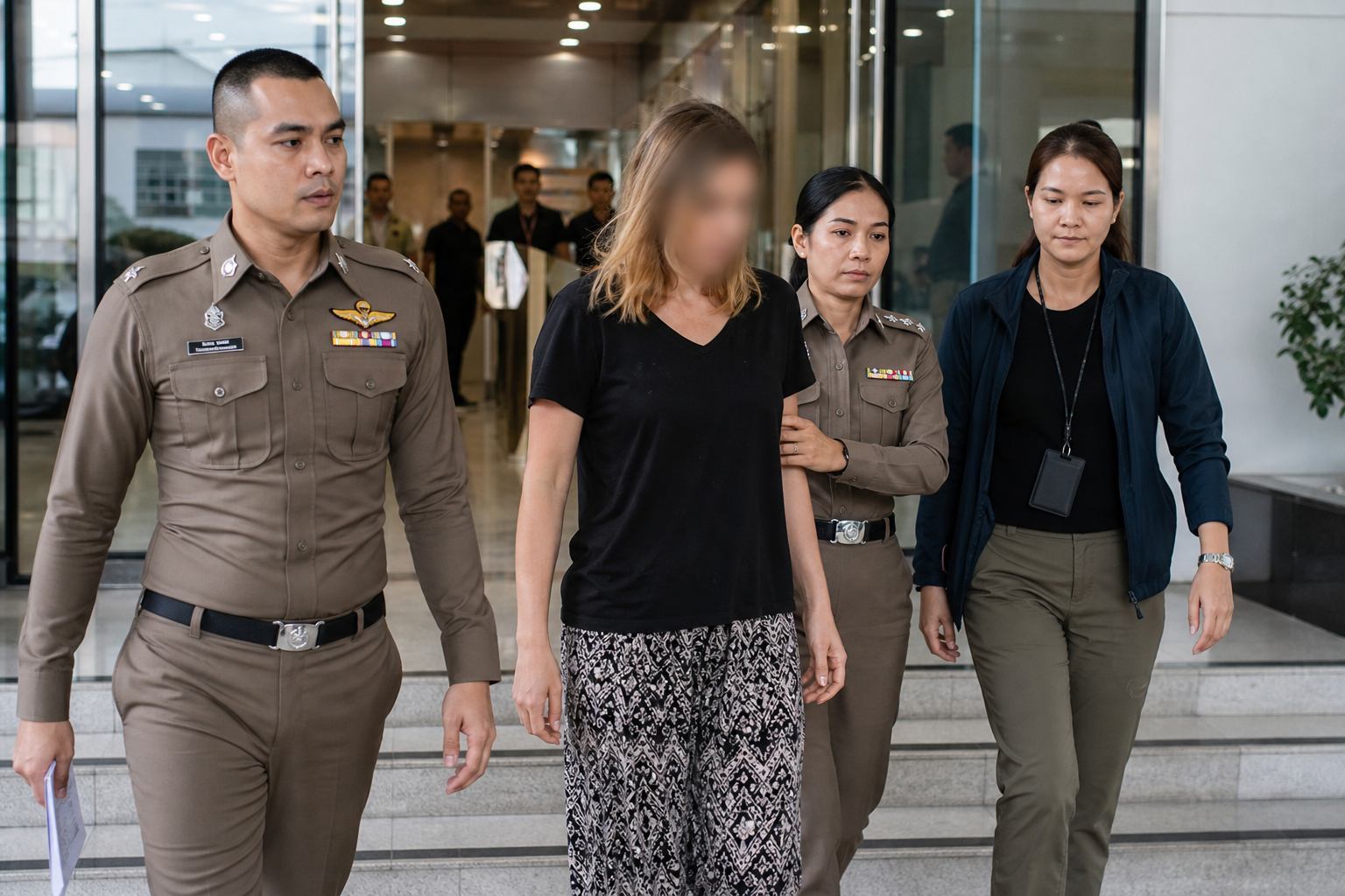 American mother arrested in Bangkok over alleged abduction