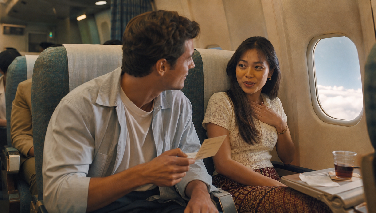 An Airplane Romance Ended Before Landing