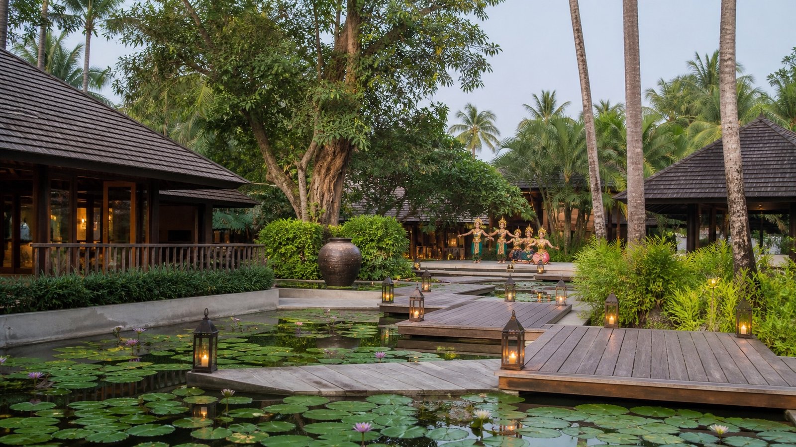 Anantara Bophut Koh Samui Gardens and Fishermans Village