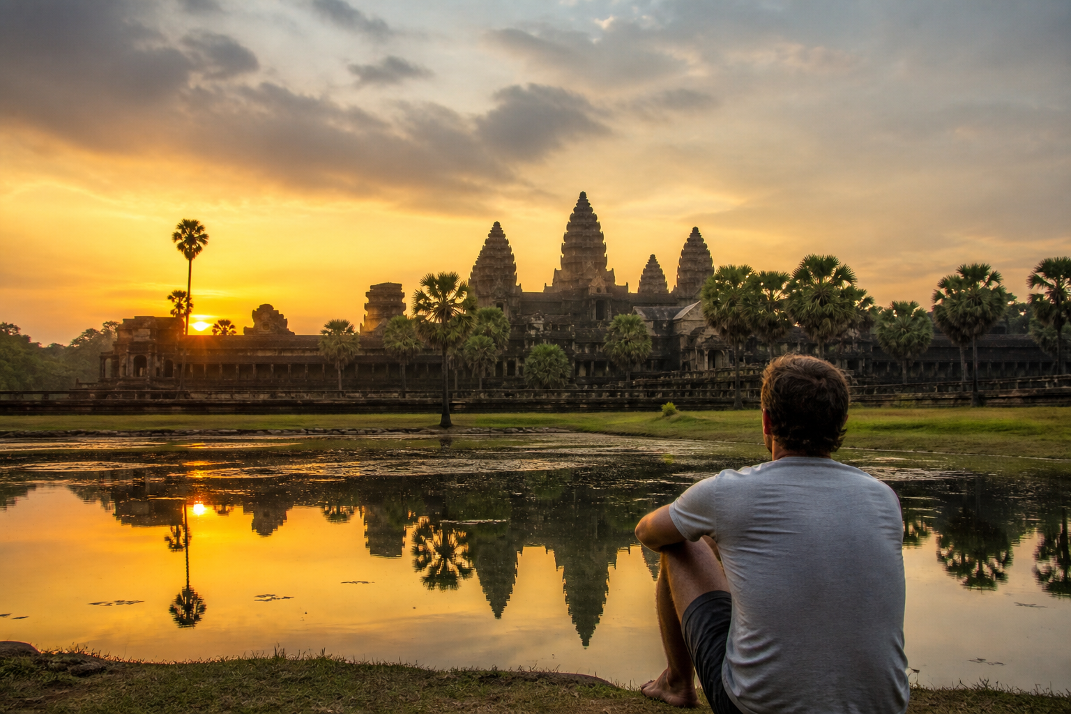 Angkor Wat at Sunrise