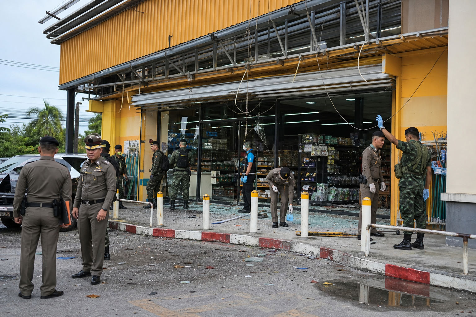 Armed Insurgents Strike Property in Patani