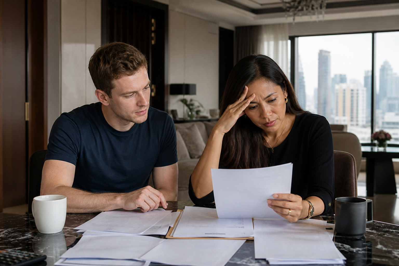 Arm's Financial Problems and a Serious Relationship