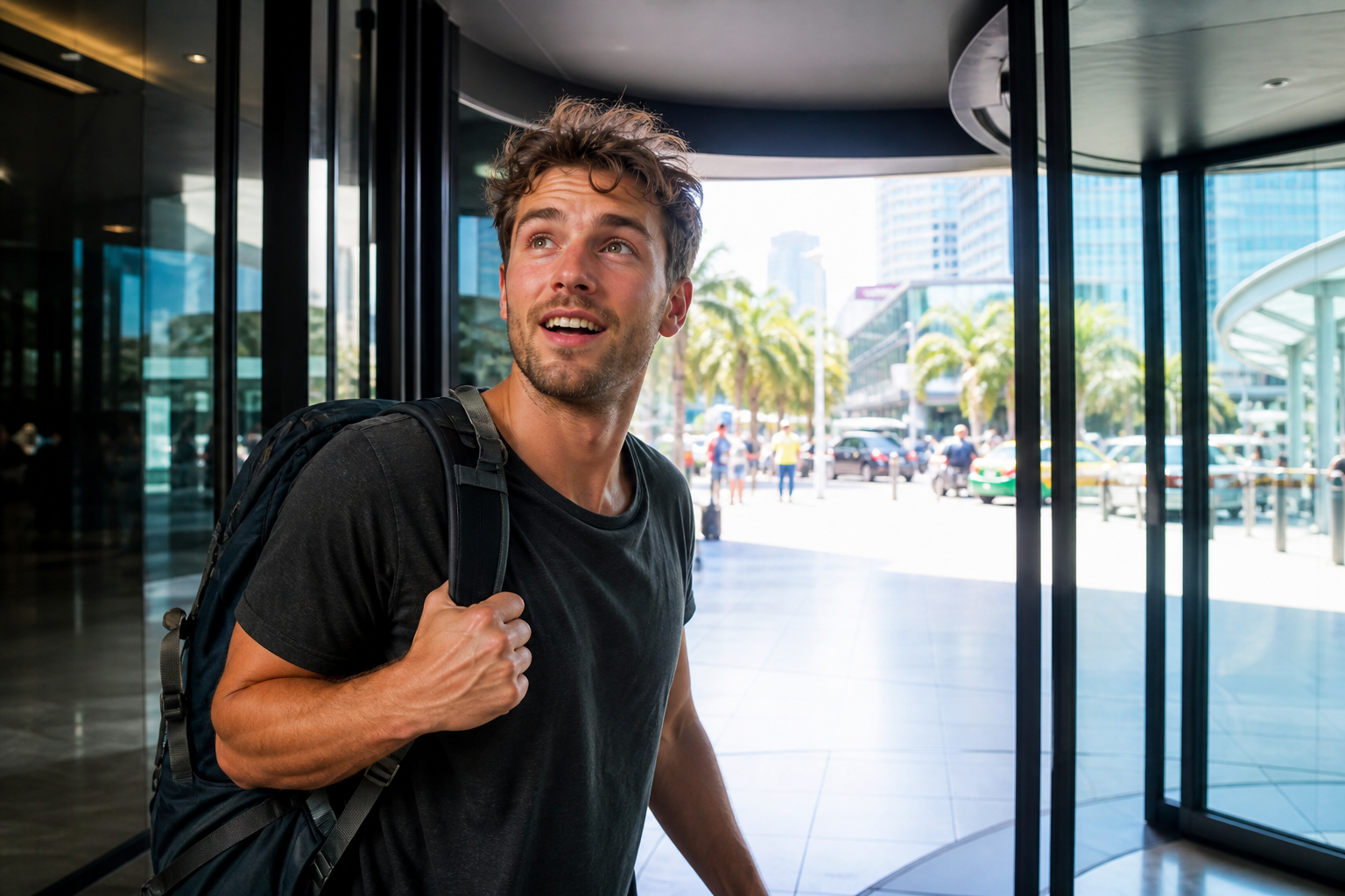 Arrival in Bangkok
