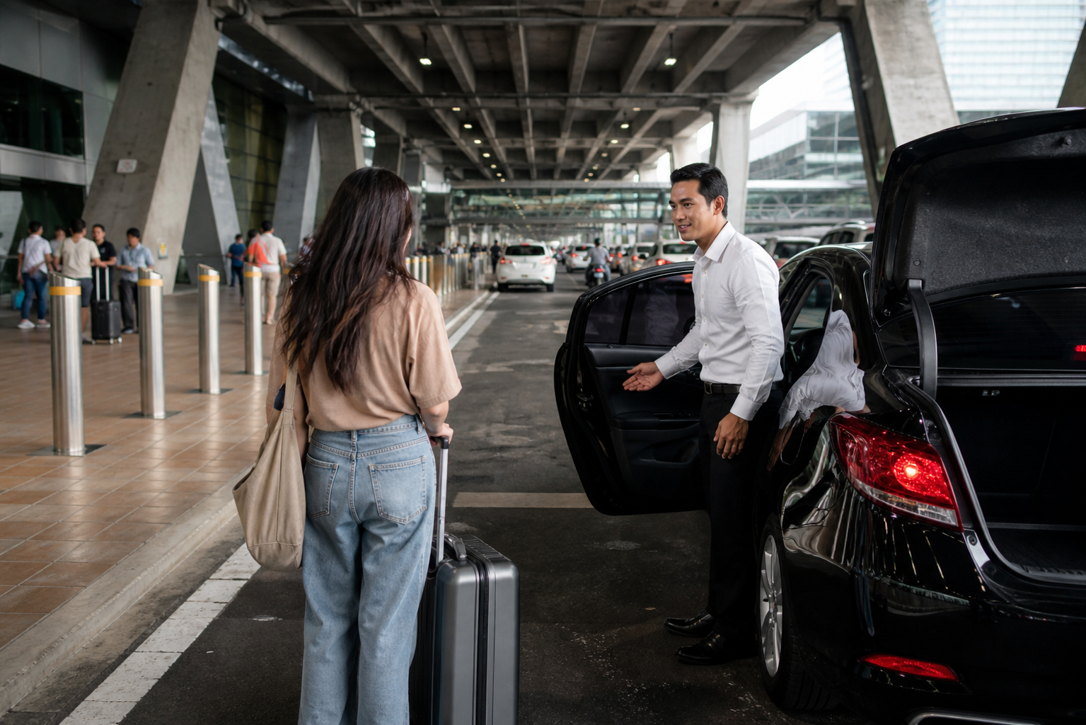 Arrival in Bangkok