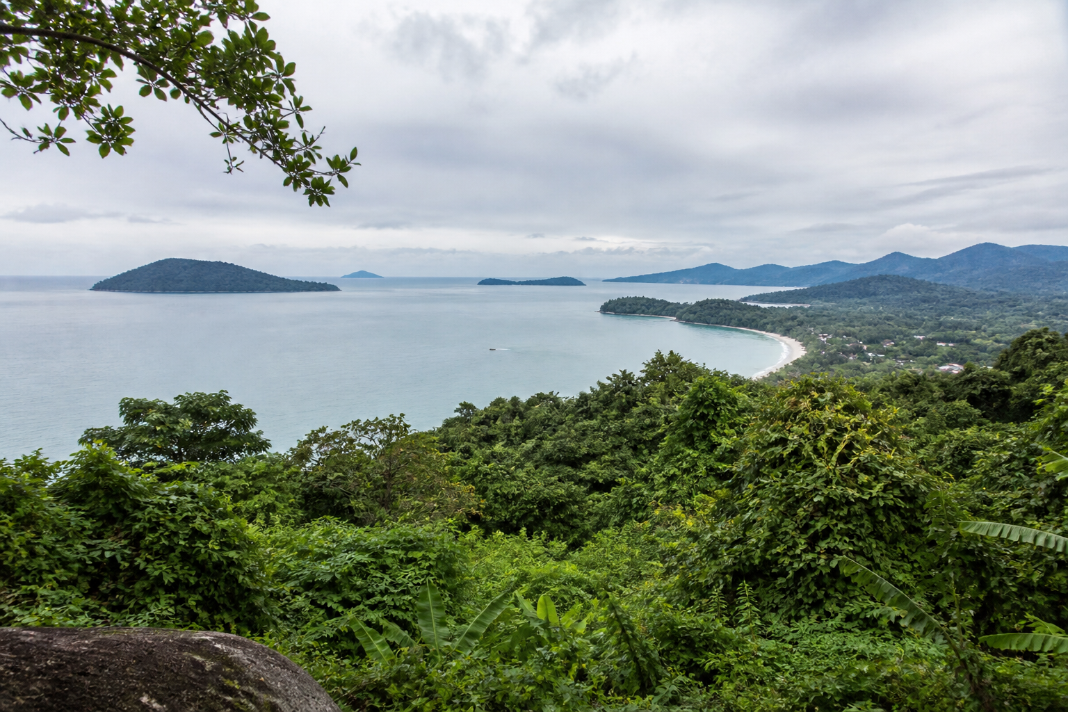 Arriving at Kai Bae Viewpoint