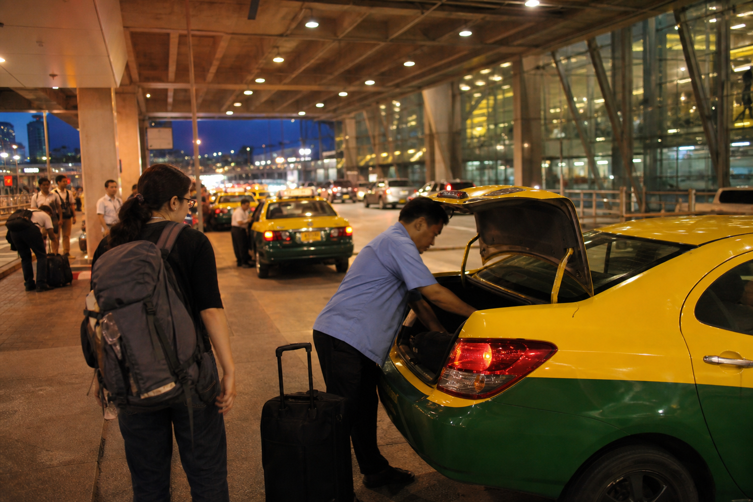 Arriving in Bangkok in 2009
